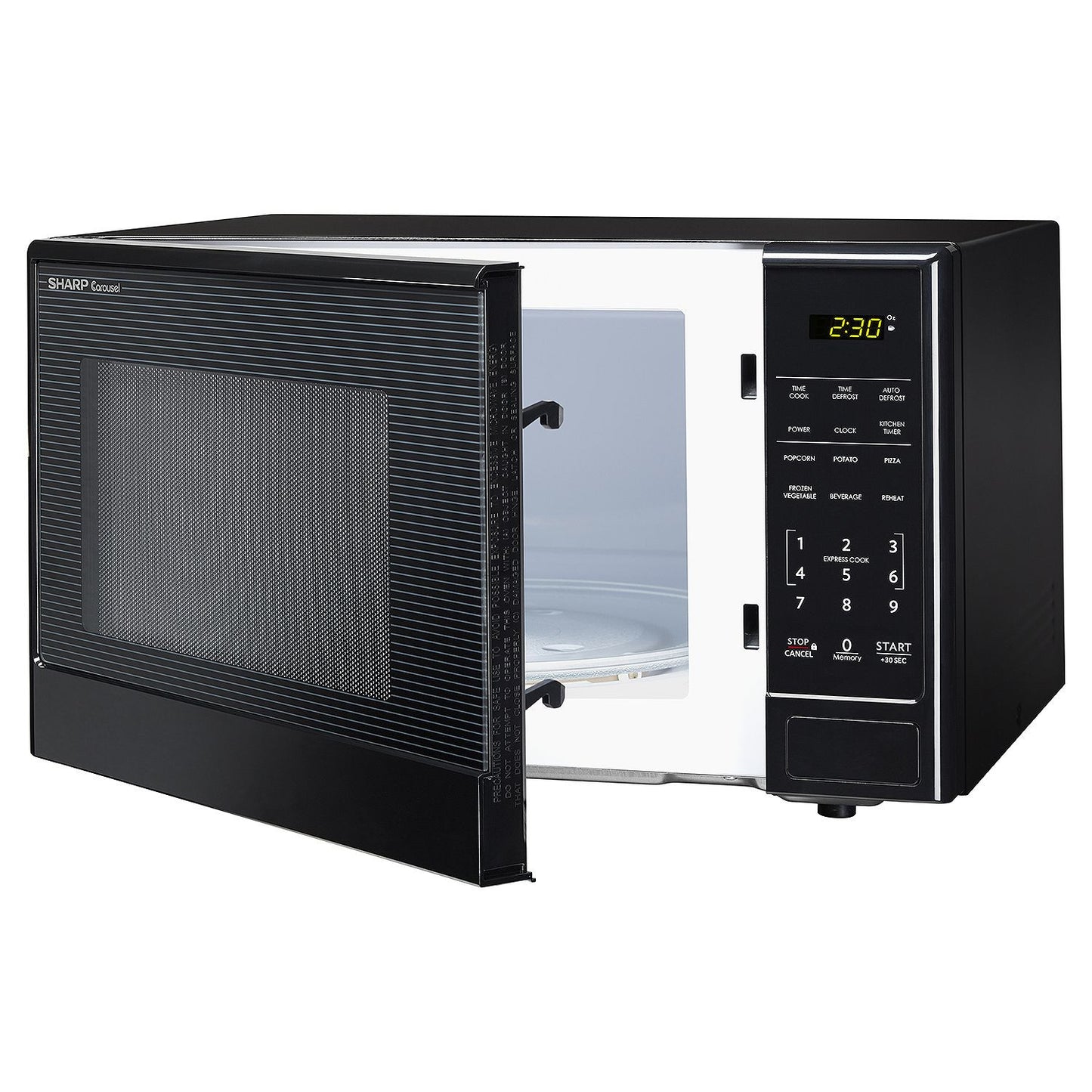 Sharp Compact 1.1 cu.ft. Countertop Microwave Oven