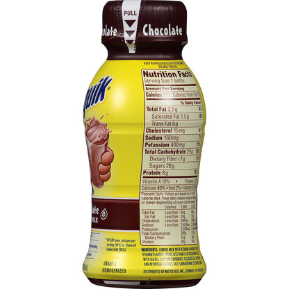 Nestle Nesquik Chocolate Lowfat Milk (8 oz. bottles, 15 pk.)