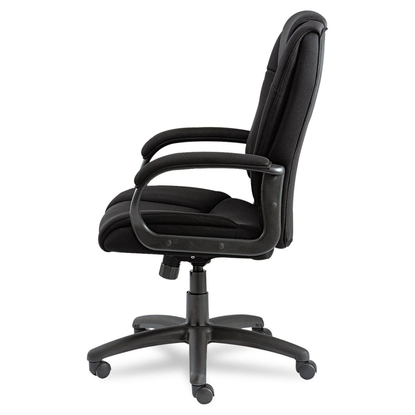 Alera Logan Series Mesh High-Back Swivel/Tilt Chair, Black