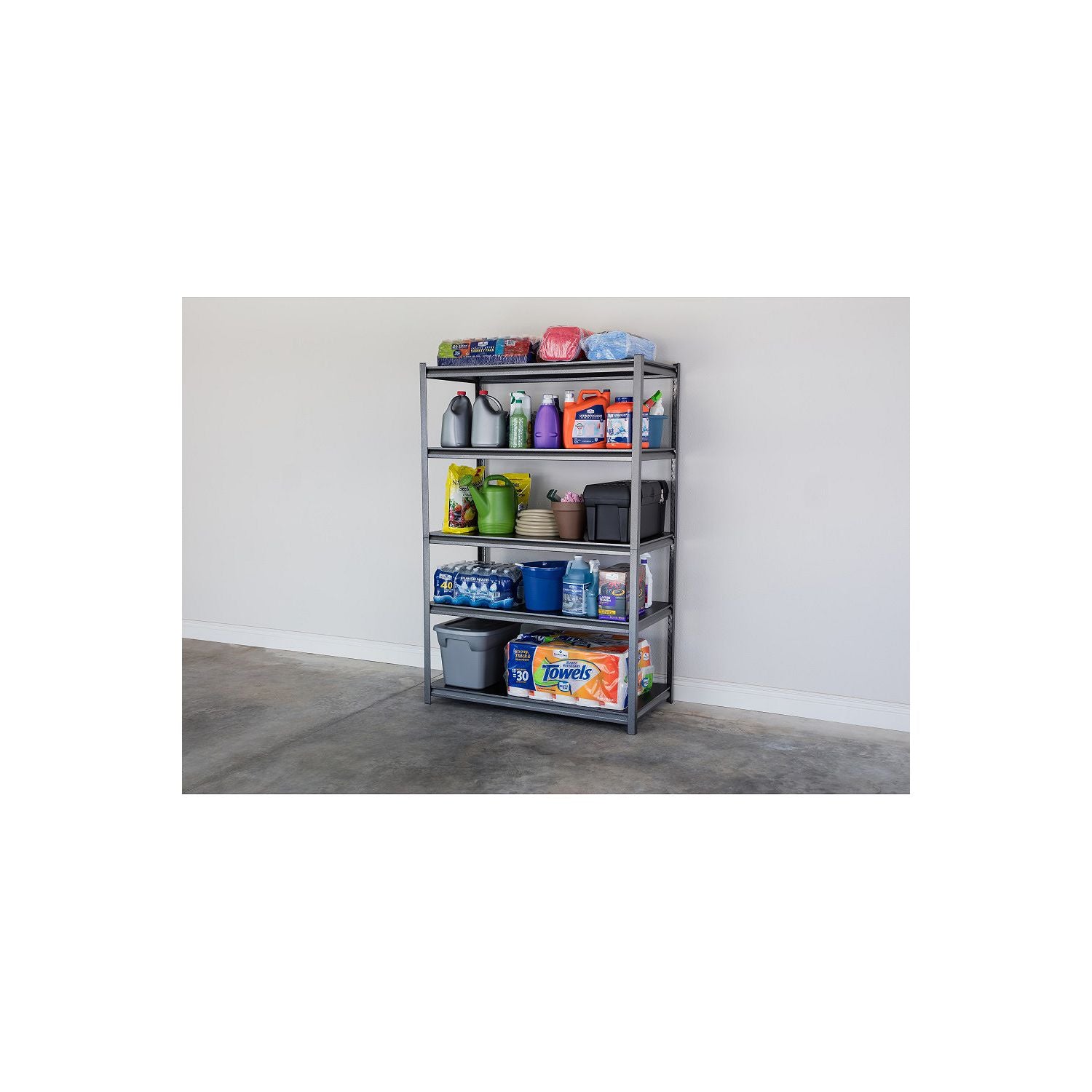 Member's Mark 4-Shelf Industrial Storage Rack (Black)