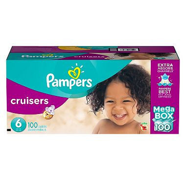 Pampers Cruisers Diapers (Choose Your Size)