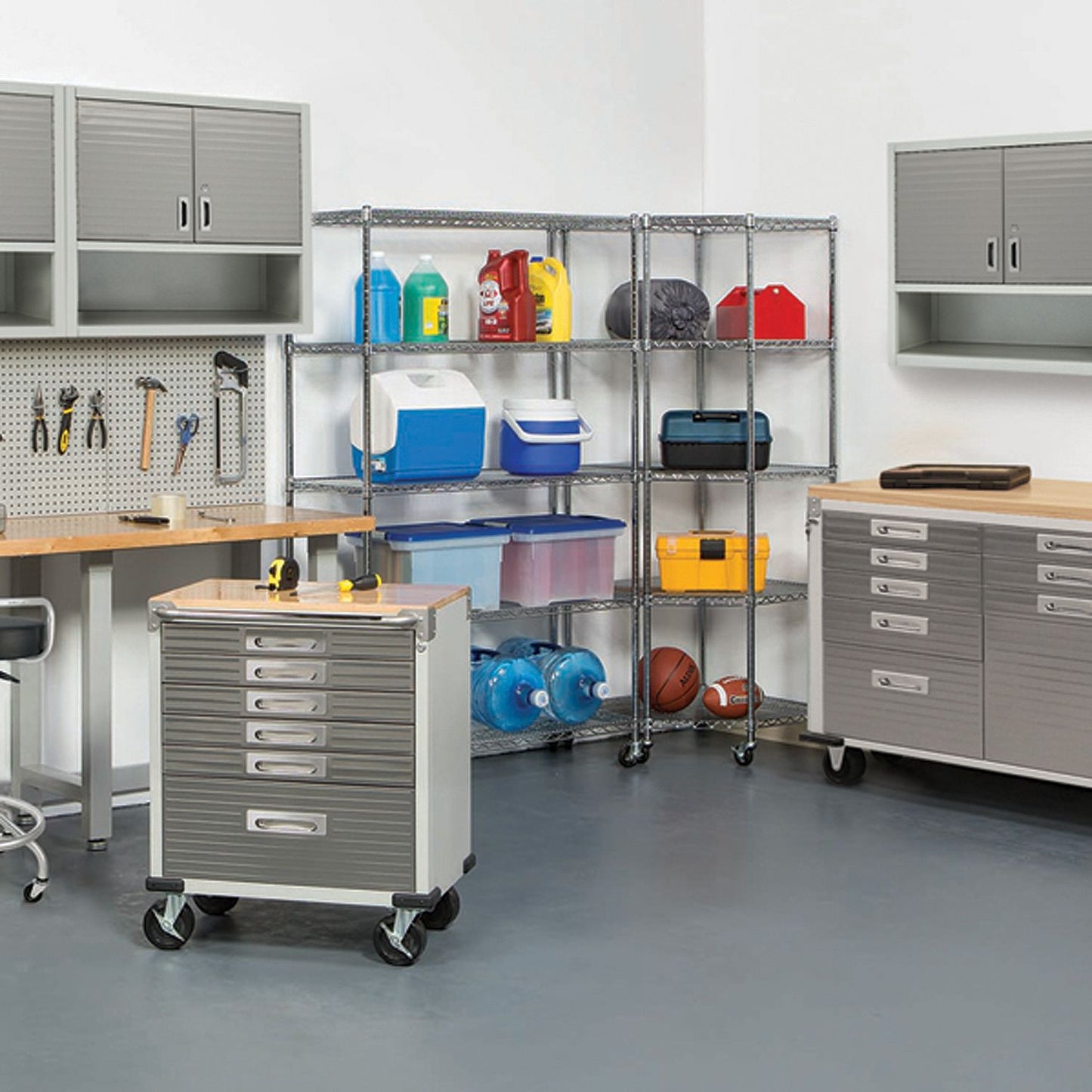 6-Level Commercial Storage Shelving