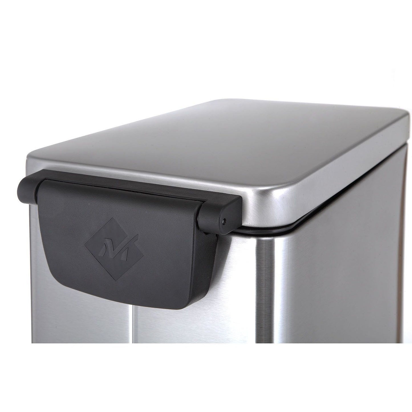 Stainless Steel Trash Can, Set of 2 (Assorted Colors)