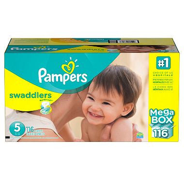 Pampers Swaddlers Diapers (Choose Your Size)