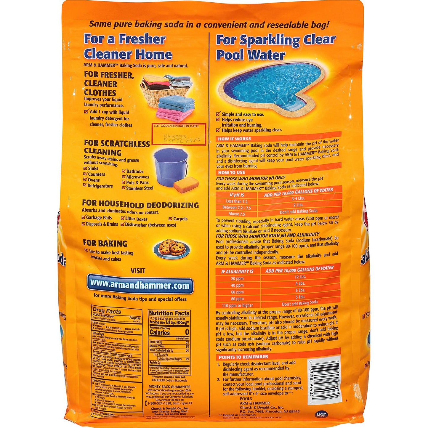 Arm & Hammer Pure Baking Soda (15 lbs.)