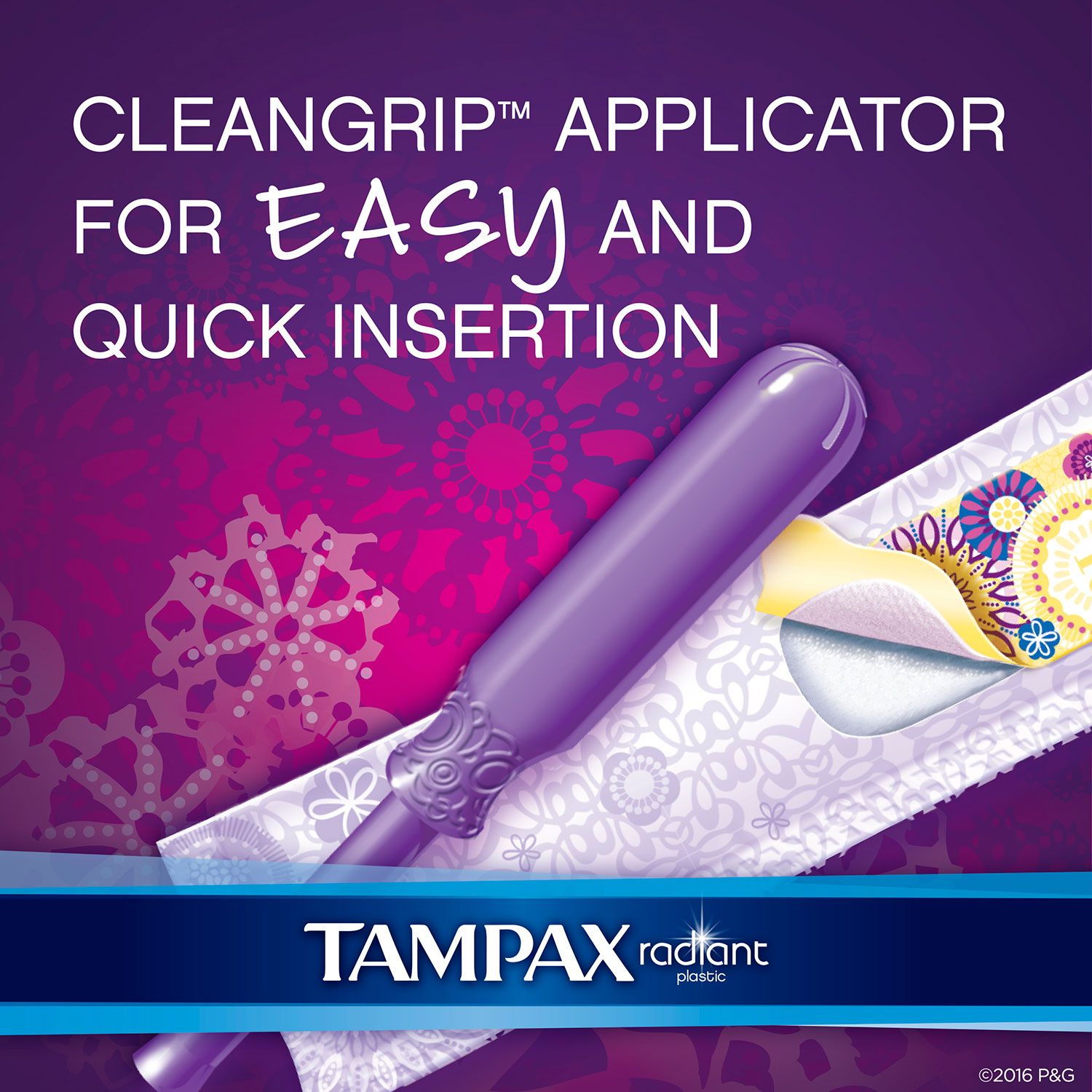 Tampax Radiant Duopack Tampons Regular Super 84 ct. My Kosher