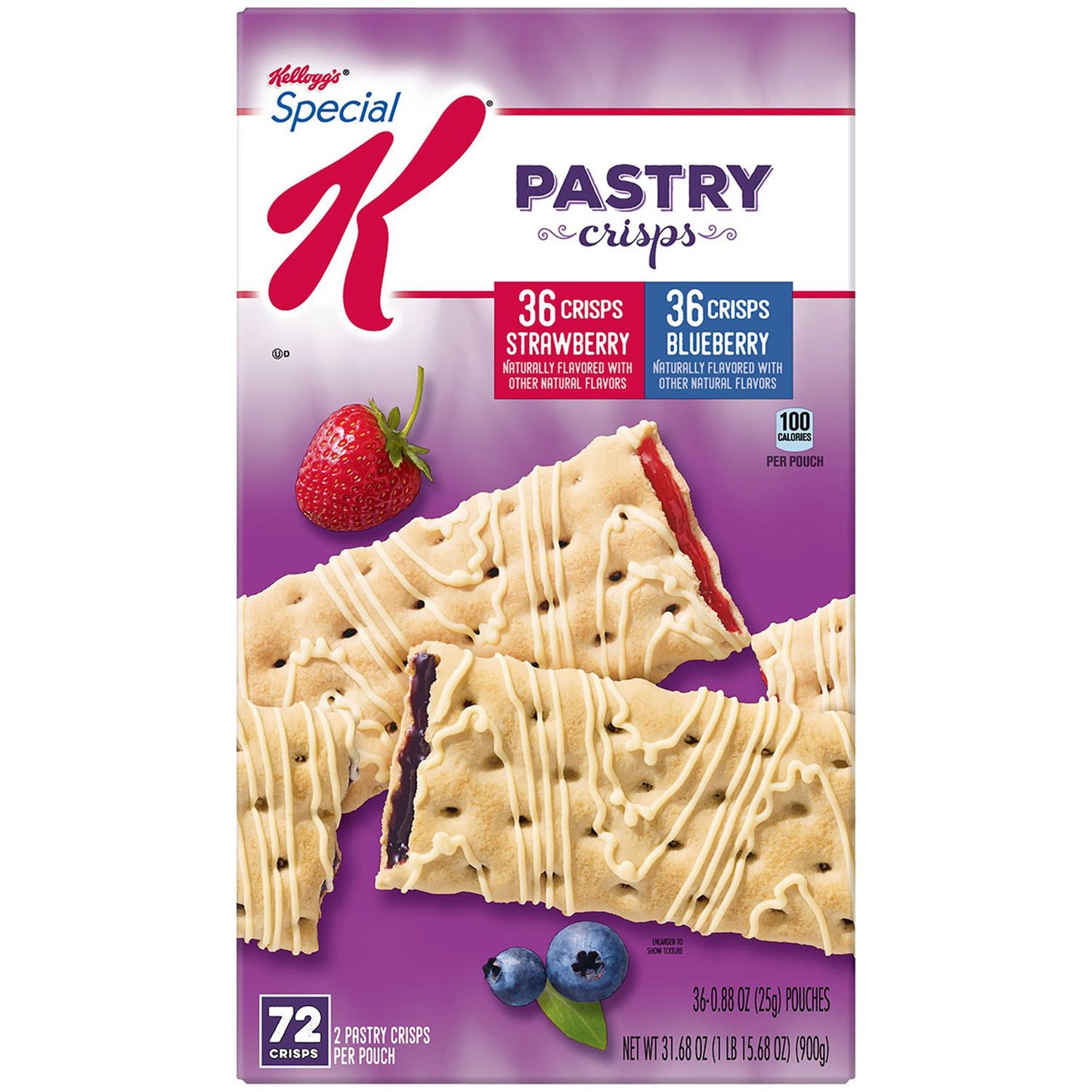 Special K Pastry Crisps Variety Pack (0.44 oz., 60 pk.)