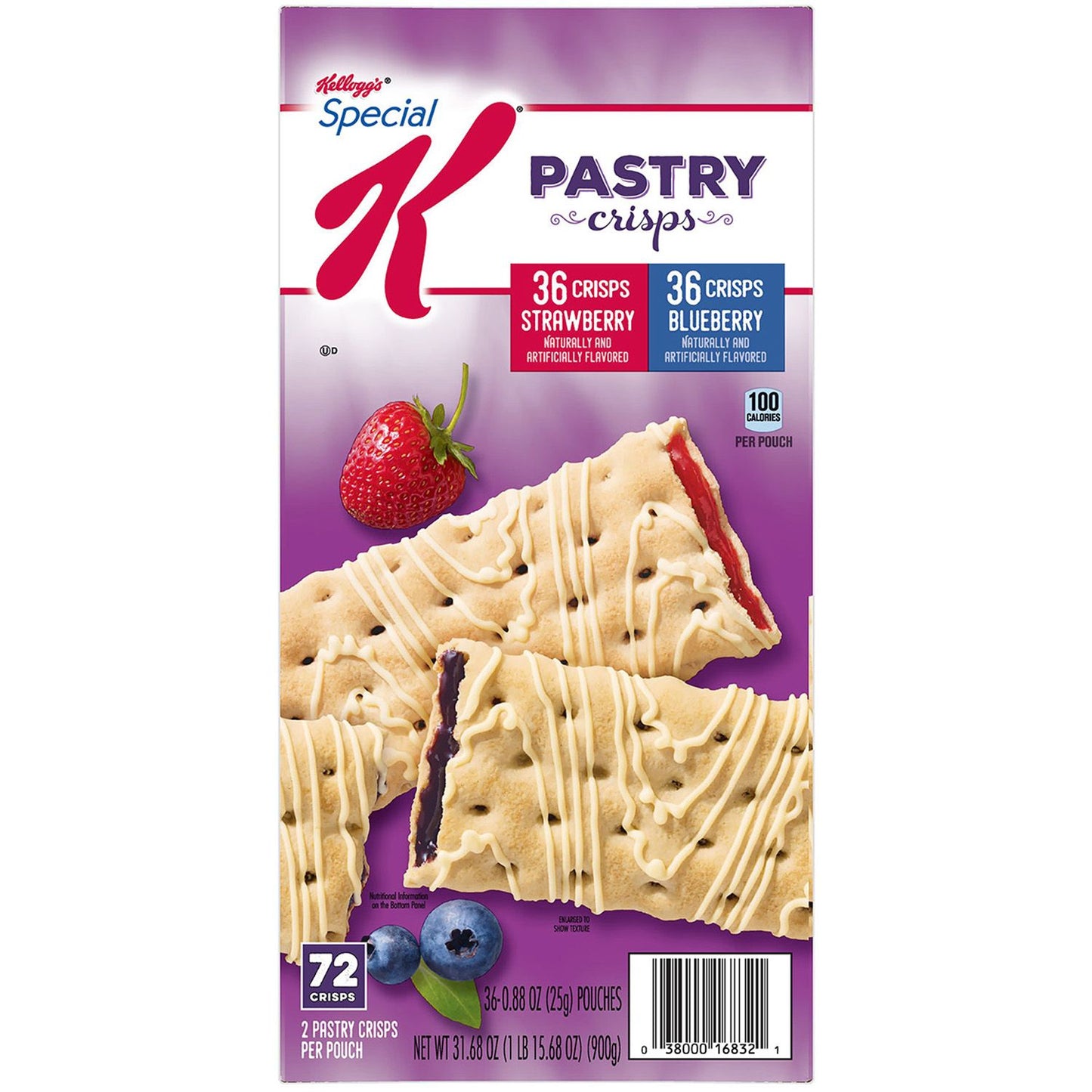 Special K Pastry Crisps Variety Pack (0.44 oz., 60 pk.)