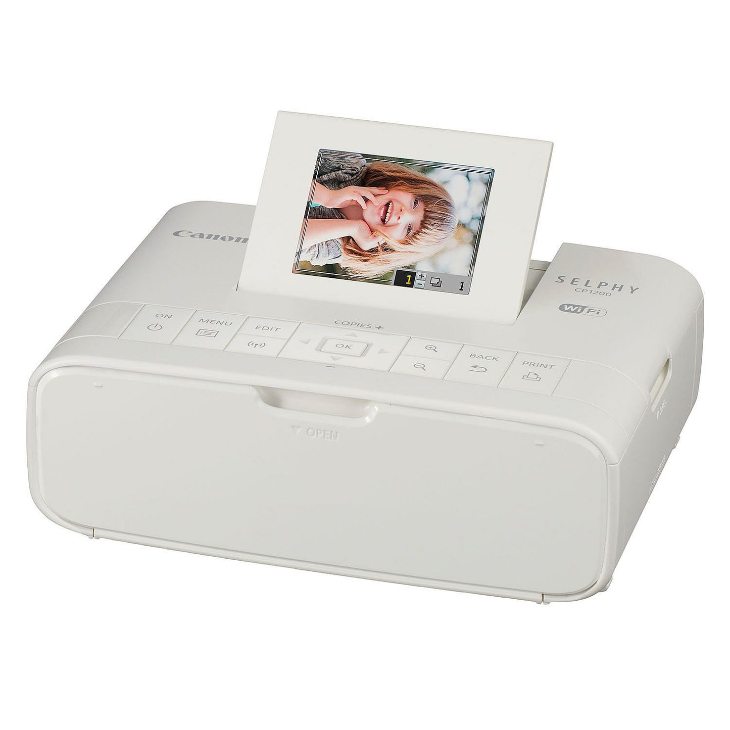 SELPHY CP1200 White Wireless Compact Photo Printer