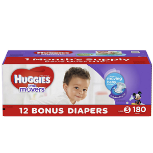 Huggies Little Movers Diapers (Choose Your Size)