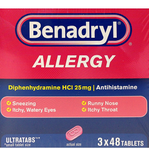 Benadryl Allergy Ultra Tabs (48 ct., 3 pk.)