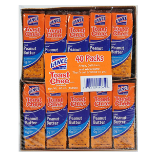 Lance ToastChee Peanut Butter Crackers (1.52 oz., 40 ct.)