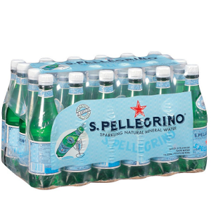 S.Pellegrino Sparkling Natural Mineral Water (0.5 L bottles, 24 ct.)