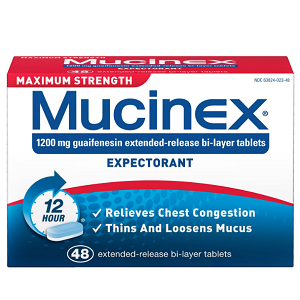 Mucinex Expectorant - Maximum Strength (48 ct.)