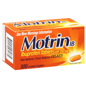 MOTRIN IB Ibuprofen Tablets - 300 ct.