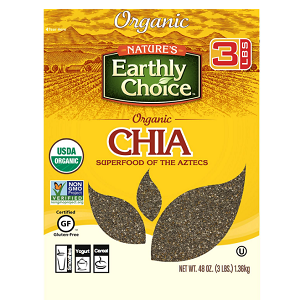 Nature's Earthly Choice Organic Chia (3 lb.)