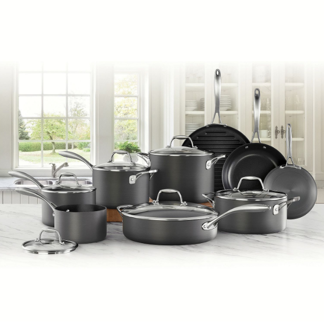 Nonstick 15-Piece Cookware Set