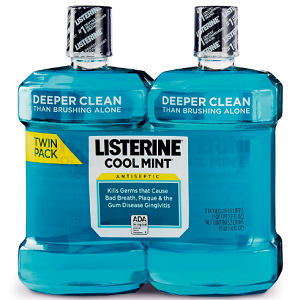 Listerine CoolMint Mouthwash Antiseptic (1.5L, 2 pk.)
