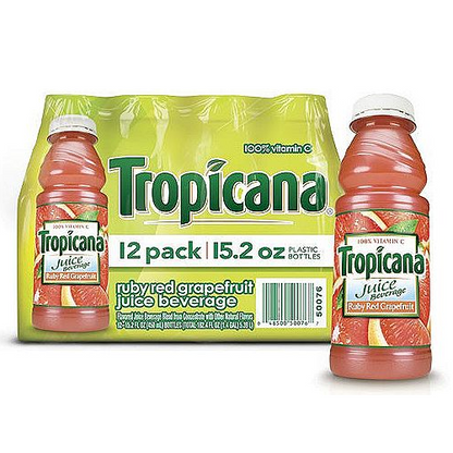 Tropicana Ruby Red Grapefruit -12/15.2 oz. btls.