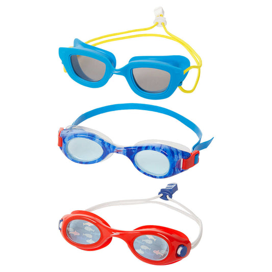 Speedo Kids Goggles, 3-pack