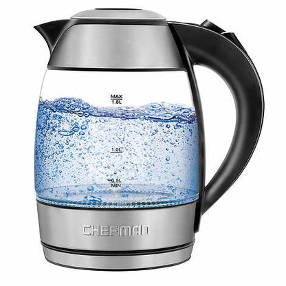 Chefman 1.8L Digital Precision Electric Kettle with Tea Infuser