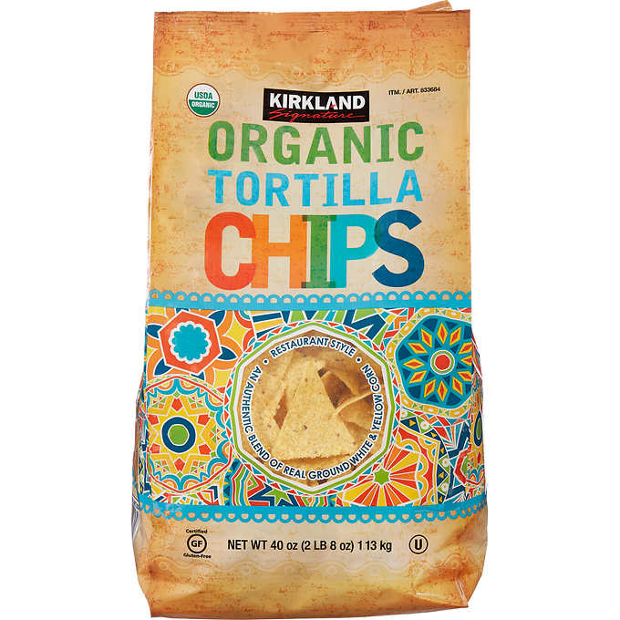 Kirkland Signature Organic Tortilla Chips, 40 oz