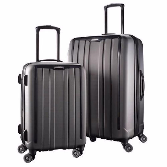 Samsonite ExoFrame 2 Piece Set 28" 20" Polycarbonate Gray Spinner Set